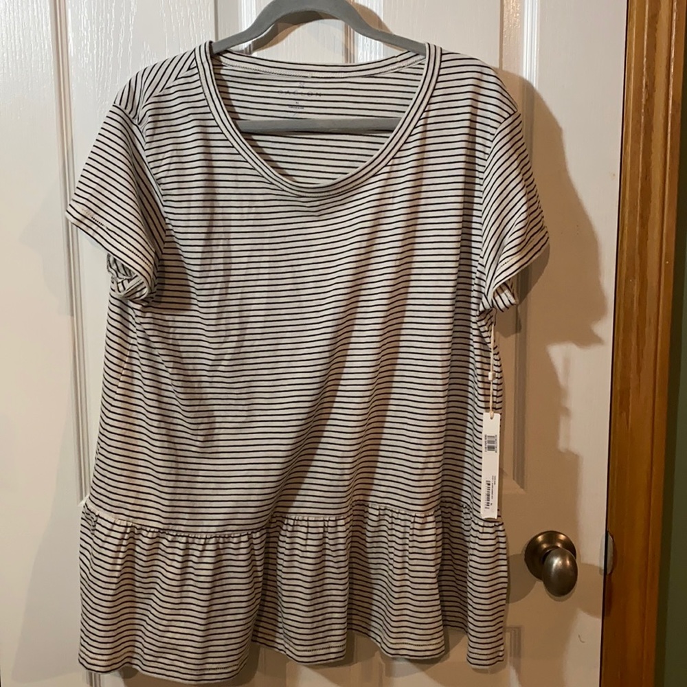 Caslon Striped Top
